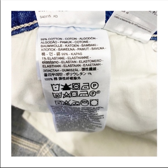 NEW Levi’s Premium Wedgie Straight High Waisted Exposed Button Fly Denim Jeans - Picture 12 of 13